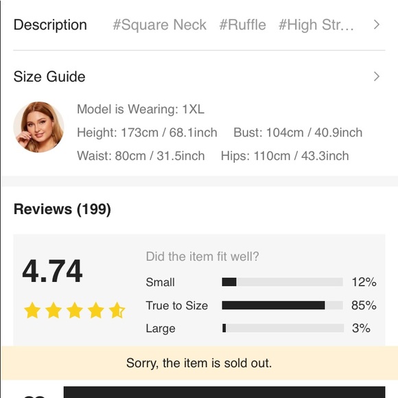 😍Gorgeous Plus Size Solid Black Jumpsuit😍Size 0XL😍 - Picture 9 of 9